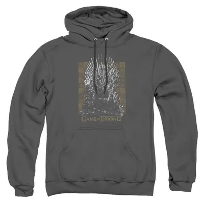 Imagen del producto de Sudadera con capucha "Iron Throne" de Game of Thrones, uni, para hombre/mujer, modelo TV39417 (talla M), color carbón