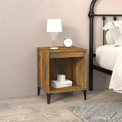 Obrázok produktu pre vidaXL Nočný stolík Smoked Oak 40x35x50 cm