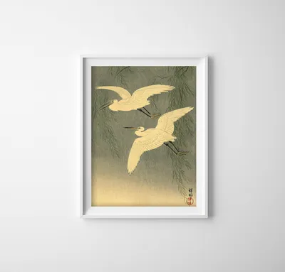 Produktbild von Poster - Canvas - Leinwand - 29,7 cm x 42 cm - Kräne