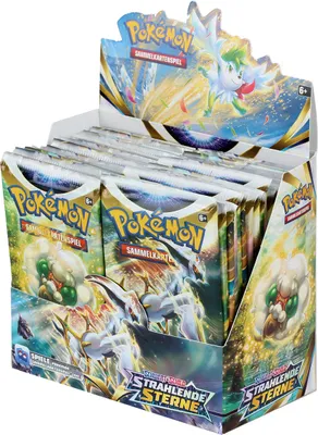 Produktbild von Pokemon Sammelkartenspiel: Display - SS9: Strahlende Sterne (+)