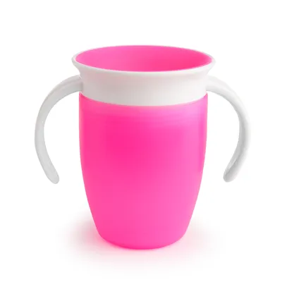 Obrázek produktu pro Munchkin Kubek treningowy Miracle 360° różowy 207ml