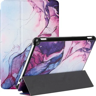 Produktbild von Für Amazon Kindle Fire HD10 / HD10 Plus 2021 3folt Wake UP Smart Cover Motiv 2