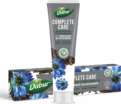 Immagine prodotto di Dabur Complete Care - Dentifricio alle erbe con cumino nero (100ml), 102167