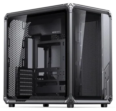Obrázek produktu pro Jonsbo X400 PRO, Tower, PC, Černá, Mini-ITX, Micro ATX, ATX, ABS (akrylonitril-butadien-styren), Temperované sklo, Hliník, 17,6 cm