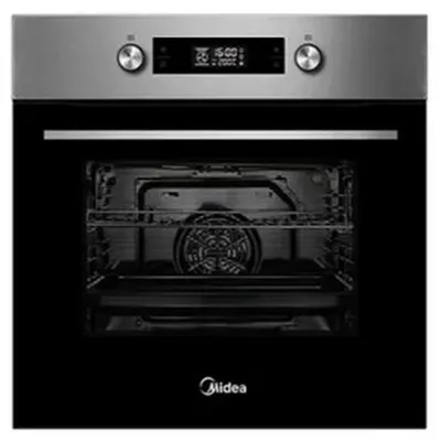 Produktbild von Midea 65P90E3IX, Medium, Elektrischer Ofen, 70 l, 70 l, 0 - 250 °C, Pyrolytisch