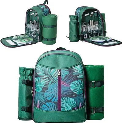 Produktbild von Sommer-Picknick-Rucksack, robust und nachhaltig