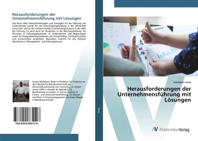 Produktbild von Herausforderungen der Unternehmensführung mit Lösungen