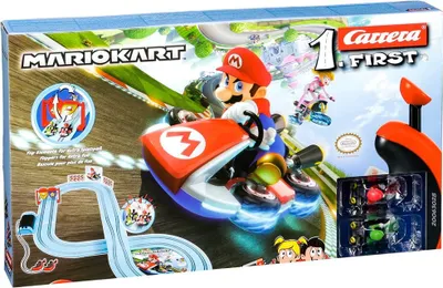 Produktbild von Carrera RC Nintendo Mario Kart, Fahrzeug- & Schienen-Set, 3 Jahr(e), Kunststoff, Blau, Grün, Rot