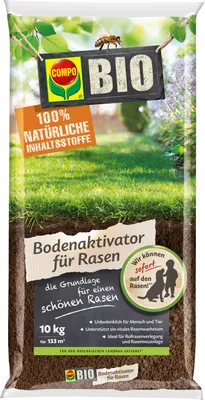 Produktbild von Bodenaktivator für Rasen COMPO  10 kg für 133 m² organisch-mineralischer Bodenhilfsstoff