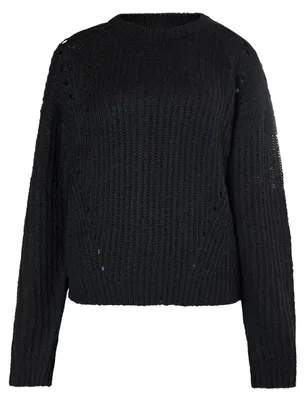 Produktbild von Ennia damen strickpullover - schwarz, L