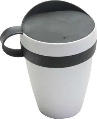Produktbild von HELIT Kaffeebecher Coffee Cup To Go Becher, Kaffeebecher 0,3 Liter schwarz