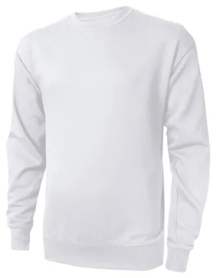 Immagine prodotto di Felpa da uomo casual, con girocollo e maniche lunghe, colore bianco