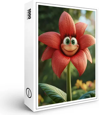 Produktbild von raxxa Premium-Puzzle "Amaryllis", 1000 Teile