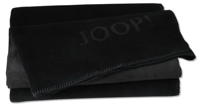 Produktbild von Biederlack Wohndecke SCHWARZ-ANTHRA. BL 150x200 cm schwarz Decke
