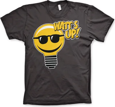 Produktbild von Watts Up! T-Shirt - X-Large - Dark-Grey