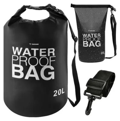 Produktbild von Trizand 23566 Wasserdichter Beutel 20 l, schwarz