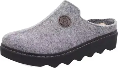 Image de Rohde Foggia-D Sabots Chaussure d'intérieur pour femmes, forme parfaite, semelle en liège, avec logo de la marque sur le côté