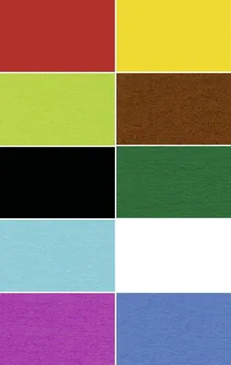 Produktbild von Fotokarton 300g/qm A4 VE=50 Blatt 10 Farben sortiert