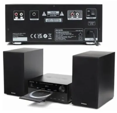 Produktbild von Aiwa MSBTU-550 Home-Stereoanlage Heim-Audio-Mikrosystem 50 W Schwarz