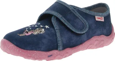 Produktbild von Superfit 1 000258 8040 Bonny Mädchen Hausschuh Blau, Blau, Gr. 31