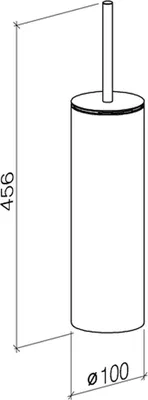 Produktbild von Dornbracht Toilettenbürstengarnitur, Standmodell, 84910979-99
