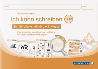 Produktbild von Ich kann schreiben Teil 2. Mein Sternchenheft für die 1. Klasse