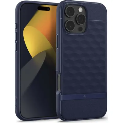 Zdjęcie produktu dla Caseology Parallax Mag, Pokrowiec, Apple, iPhone 16 Pro, 16 cm (6.3"), Ciemny Niebieski