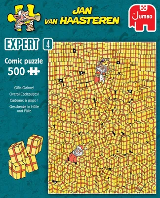 Produktbild von Jan van Haasteren Expert - Geschenke In Hülle Und Fülle - 500 Teile, 500 Stück(e), Humor, 12 Jahr(e)