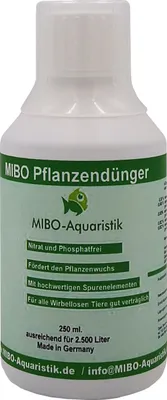 Produktbild von MIBO Pflanzendünger 250 ml Aquariumdünger Pflanzenpflege für 2.500 L