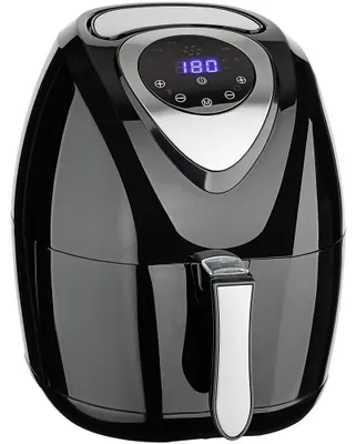 Heißluftfritteuse 3,2 L, schwarz, 1400 W, 80–200 °C