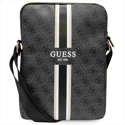 Produktbild von Guess Bag GUTB10P4RPSK 10" schwarz/schwarz 4G Stripes Tablet-Tasche