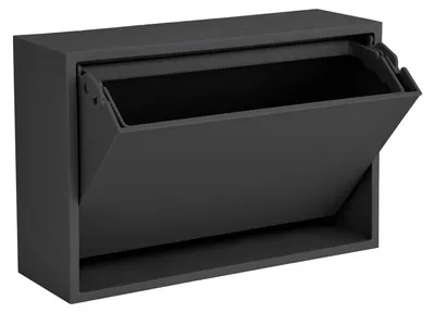 Obrázek produktu pro ReCollector Mini Box, 4 l, Obdélníkový, Plast, Polypropylen (PP), Černá, 300 mm, 100 mm
