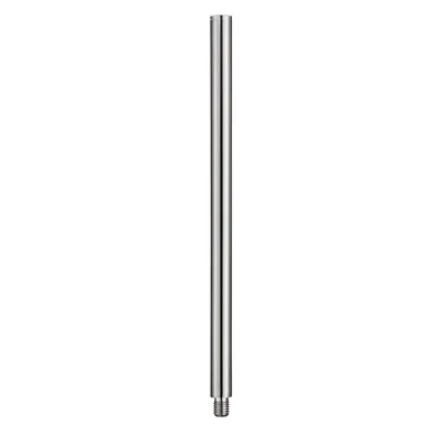 Produktbild von Bürstenking WC Bürstengriff aus mattem Edelstahl, edler Ersatz-Toilettenbürstengriff, passend für Verschiedene WC-Garnituren, mit M12-Außengewinde, ca. 280 mm lang