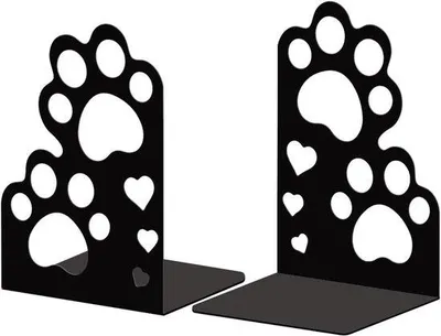 Productafbeelding van Knusse kattenpluizen boekenkasten, modern design, decoratieve boekenkasten voor kantoor, keuken, plank en bibliotheek, 1 paar
