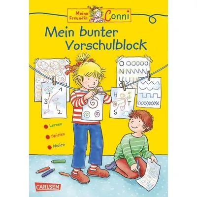 Produktbild von Conni Gelbe Reihe: Mein bunter Vorschulblock