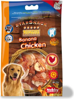 Produktbild von Nobby STARSNACK Barbecue Banana Chicken 113 g