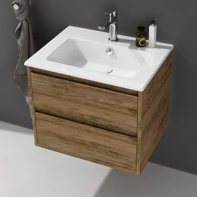Produktbild von Loft Waschtisch mit Unterschrank 60 cm, 2 Auszüge