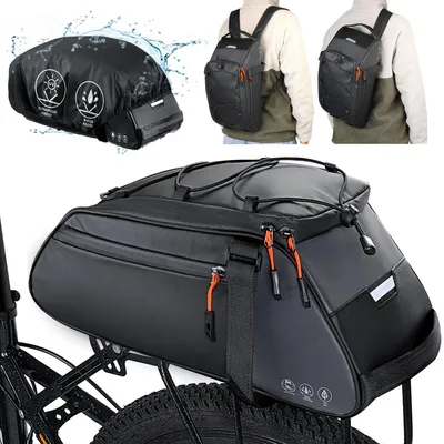 Immagine prodotto di Borsa impermeabile per bicicletta con una capacità di 10 litri e tracolla