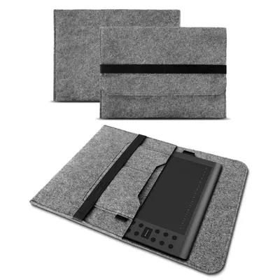 Produktbild von Sleeve Hülle GAOMON M106K PRO Tasche Filz Grafiktablett Schutzhülle Tablet Cover, Farbe:Grau