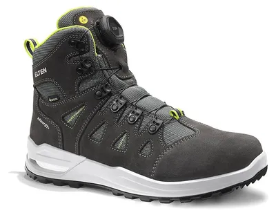 Produktbild von Berufsstiefel RILEY XXF BOA® GTX® grey-lime Mid ESD O2 WR CI, Gr. 37