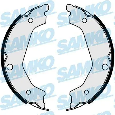 Produktbild von SAMKO 89930 Handbremsbeläge für HYUNDAI SANTA FÉ II (CM) Handbremse 190mm