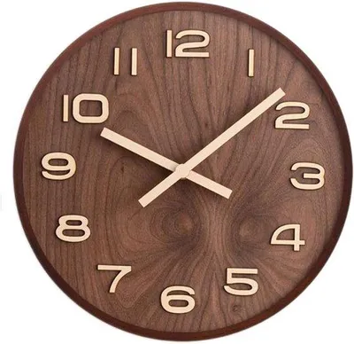 Produktbild von Salonuhr mit 16 Zoll (Elektronische Uhr, schwarz, Stumm)