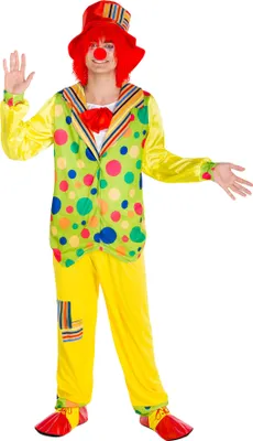 Produktbild von dressforfun® Herrenkostüm Clown Pipetto