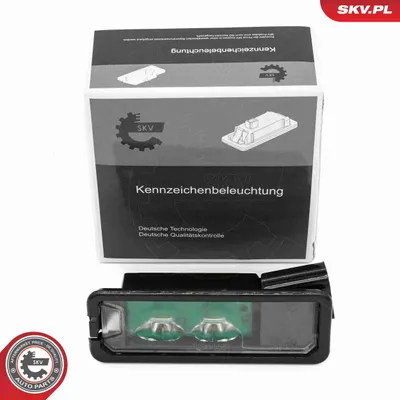 Produktbild von ESEN SKV 72SKV550 Kennzeichenbeleuchtung Rechts Links für VW Golf VII Schrägheck (5G1, BQ1, BE1, BE2) LED