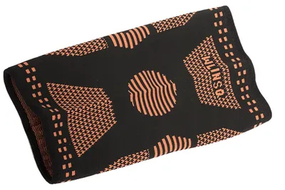 Image de Verk 27173 Bandage élastique pour le genou noir-orange