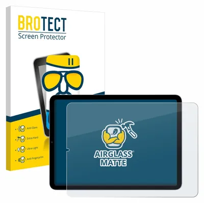 Produktbild von BROTECT Entspiegelungs Schutzglas für Apple iPad Air 5 WiFi 2022 (5. Gen.) Schutzfolie Panzer Folie Glas Display Schutz matt