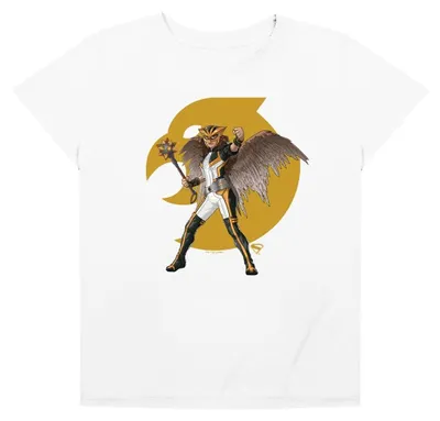 Immagine prodotto di Superman - T-shirt da donna "2025 Hawkgirl" (modello TV36418) (taglia L) (bianco)