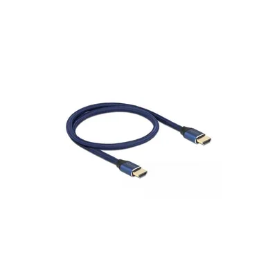 Produktbild von DeLOCK Ultra High Speed HDMI Kabel 48 Gbps 8K 60 Hz blau 0,5 m , 0,5 m, HDMI Typ A (Standard), HDMI Typ A (Standard), 3D, 48 Gbit/s, Blau