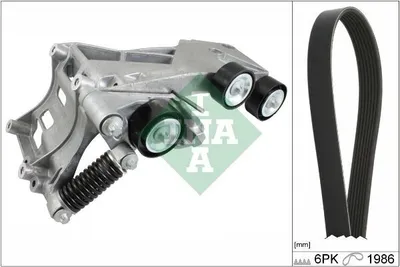 Zdjęcie produktu dla Zestaw Paska Wielorowkowy Db W169/W245 1,5/1,7