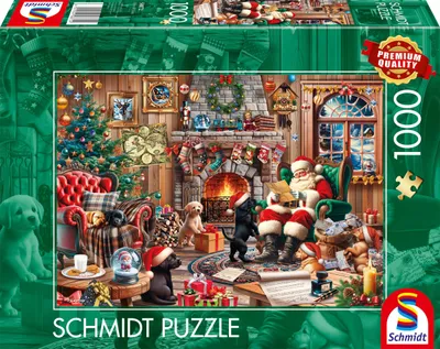 Immagine prodotto di Schmidt Spiele Gemütliche Weihnachten, Puzzle, Erwachsenenpuzzle, Standard, 1000 Teile, 58872